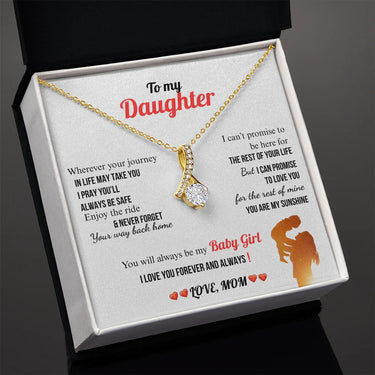 A Letter To My Daughter - Alluring Beauty Necklace - Gift Set - SLDDL0136